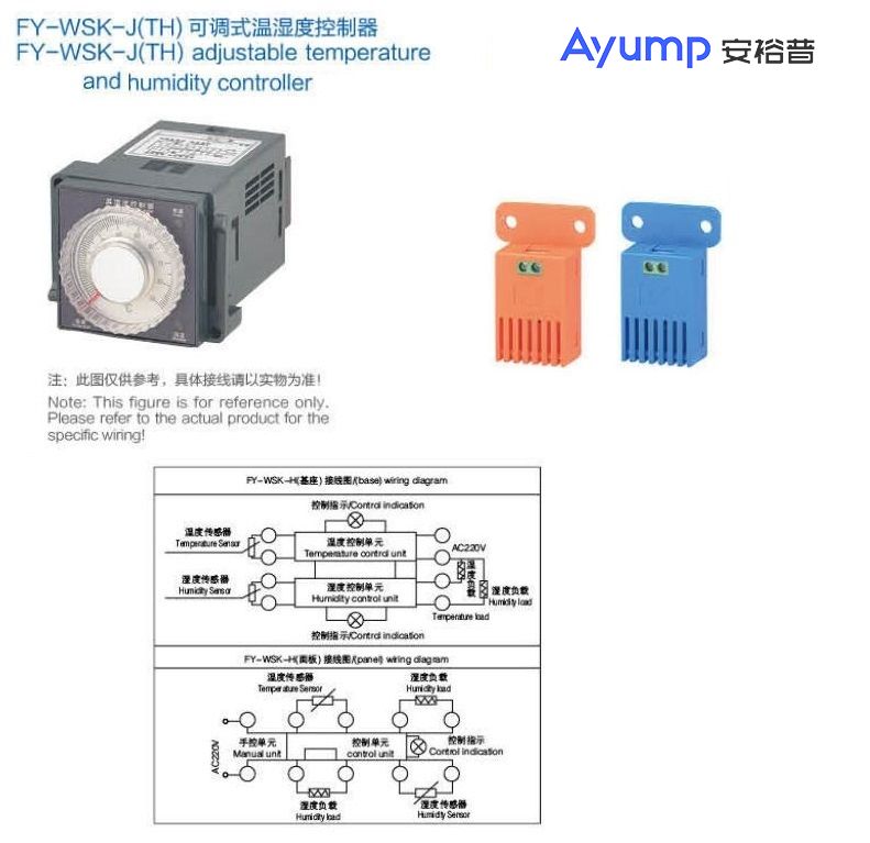 FY-WSK-J(TH)可調(diào)式溫濕度控制器